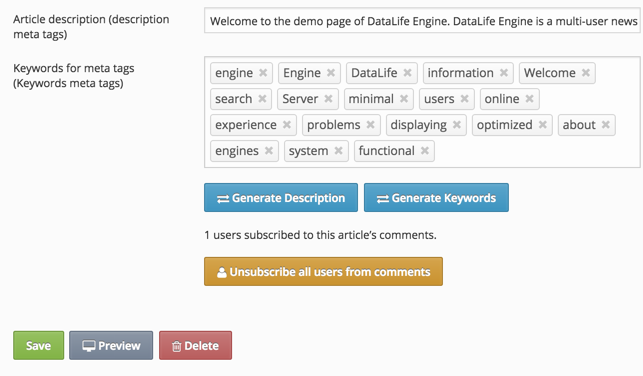 DataLife Engine v.11.1 Final Release